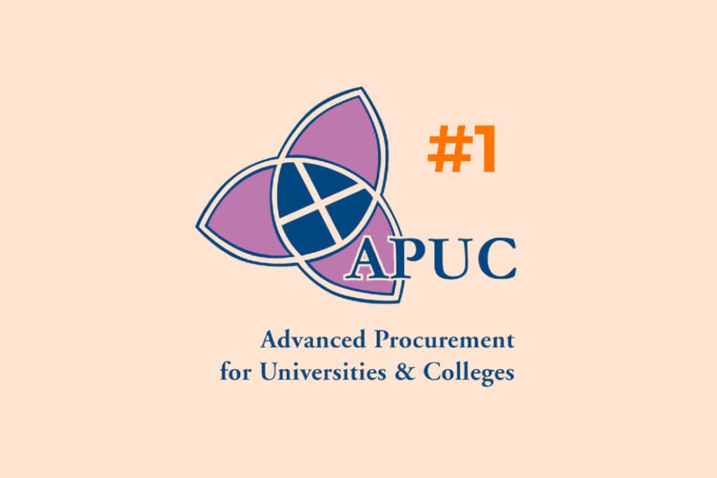 advanced procurement for universities and colleges (APUC) blog featured image