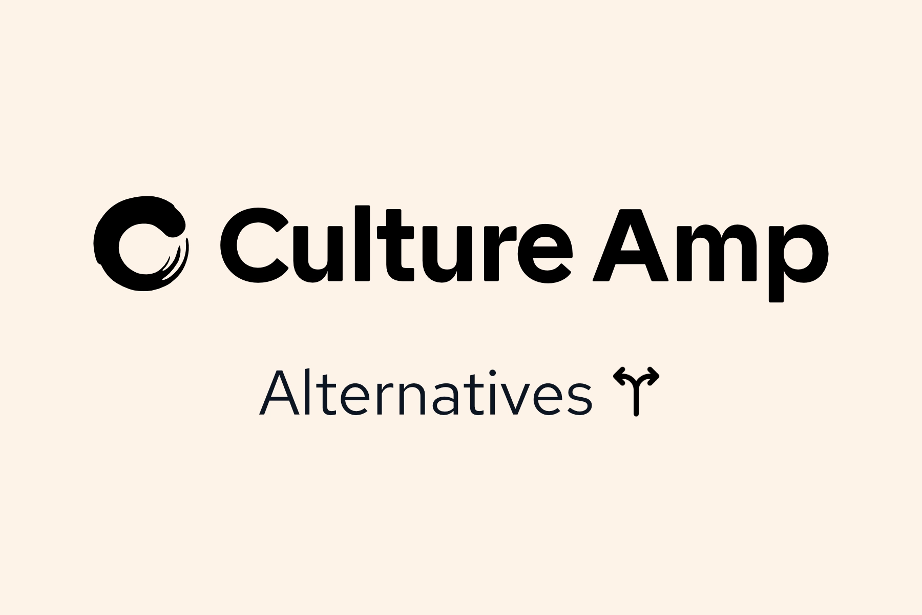 Culture Amp Alternatives Hero Image