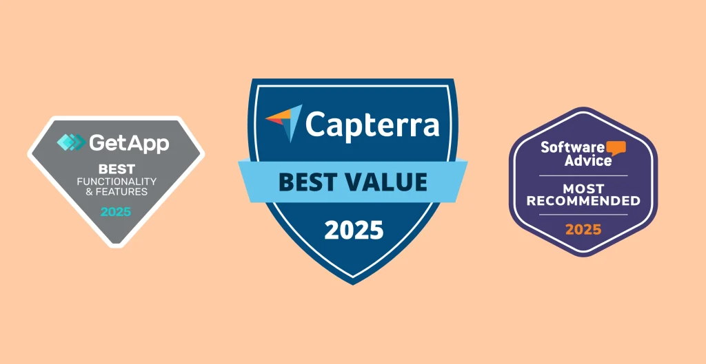 Image showing some of Wotter's award badges.